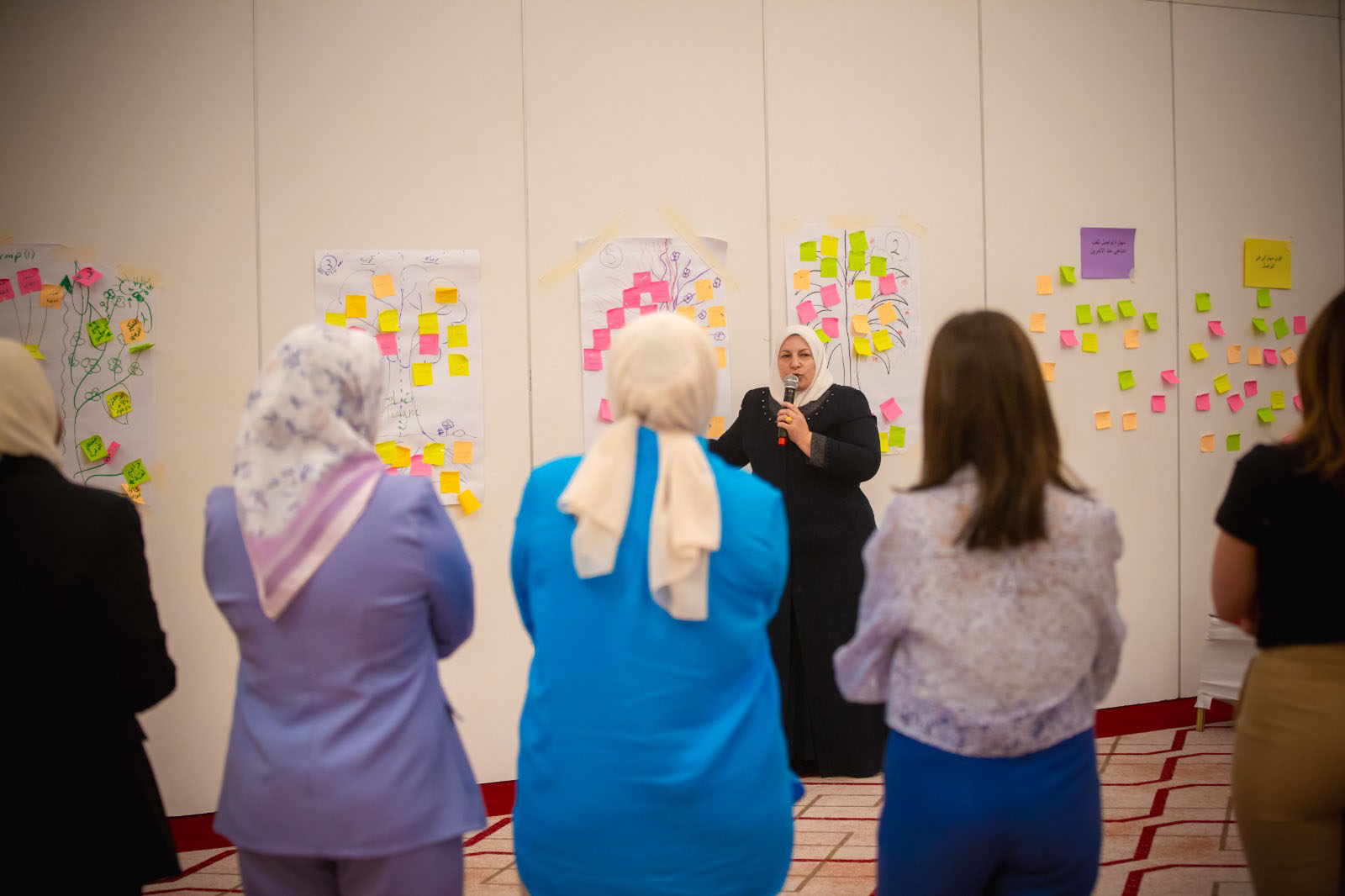 صورة من تدريب للرياديات